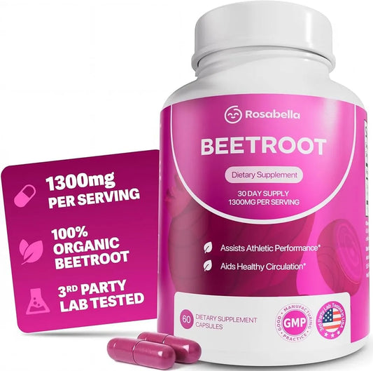 Beetroot Capsules To Support Circulation And Vitality*
